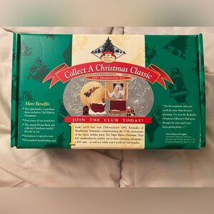 Hallmark Collector’s Club 1997 Night Before Christmas Ornament Membership Kit